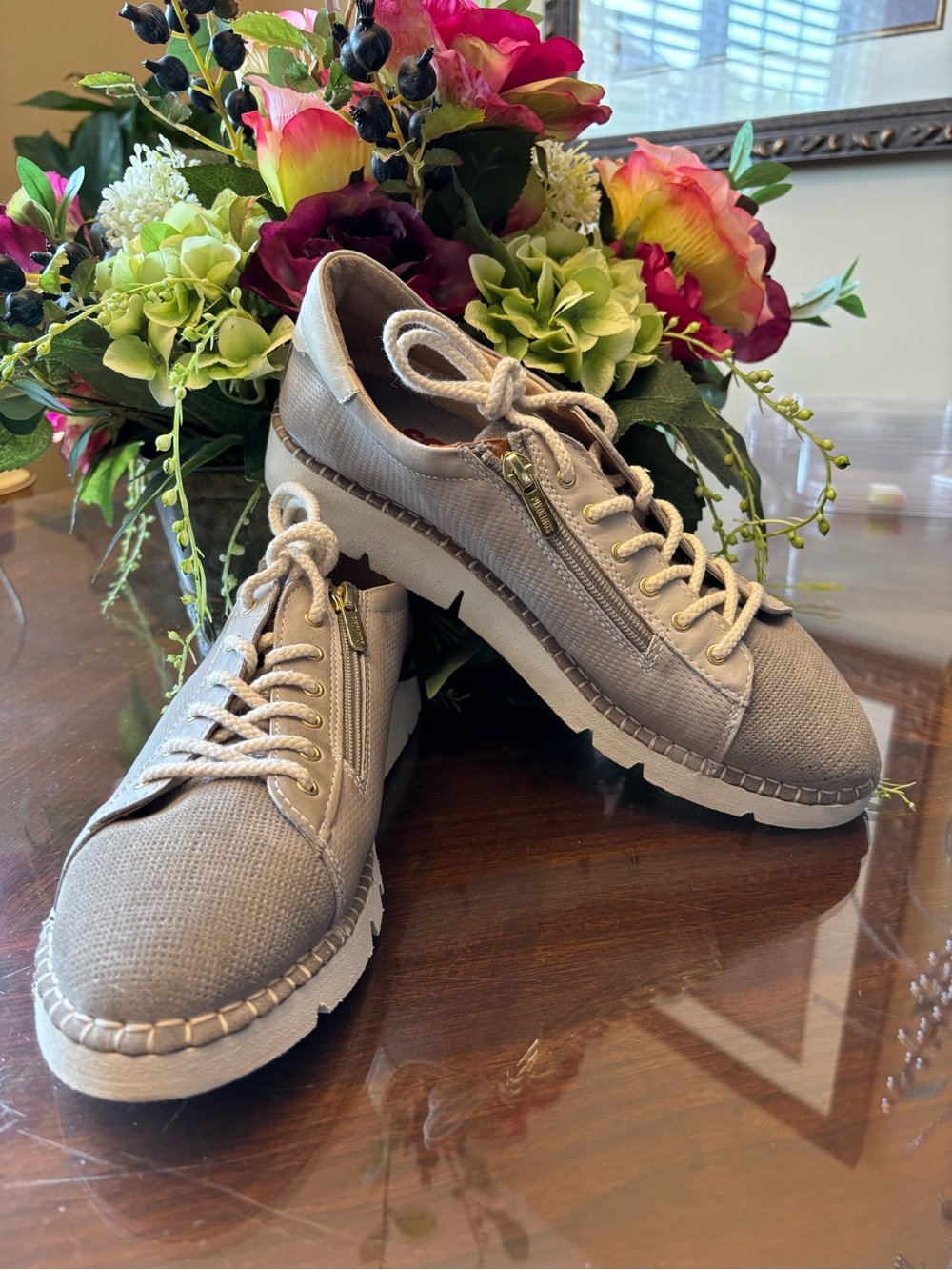Pikolinos Side Zip Womens Sneakers Size 41 US 10.5/11